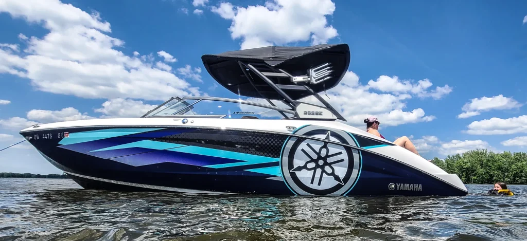 Holiday Boat Wraps Celebrate the Season with Festive Designs